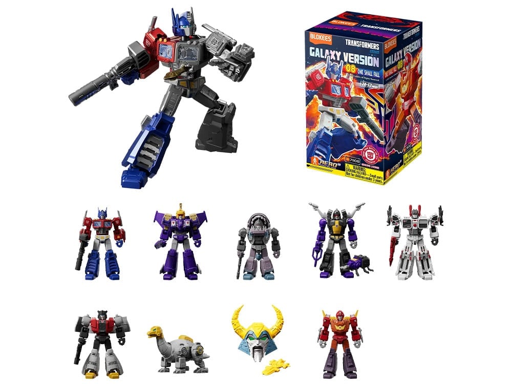 Transformers G1 Galaxy Version Vol. 8 One Shall Fall Boxed Set of