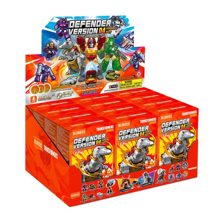 Transformers Defender Version Vol. 4 Tyrant's Fury Box of 12 Random Model Kits Gallery Image 17