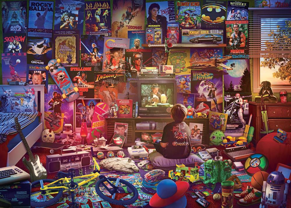 An Afternoon in the '80s 1000-Piece Jigsaw Puzzle Gallery Image 3