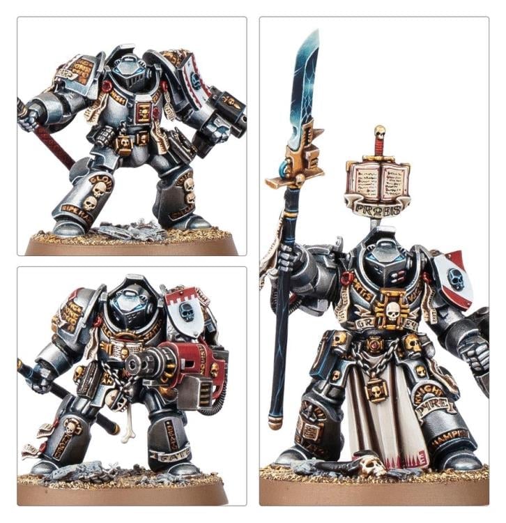 Warhammer 40,000 Grey Knights Combat Patrol Citadel Miniatures Set