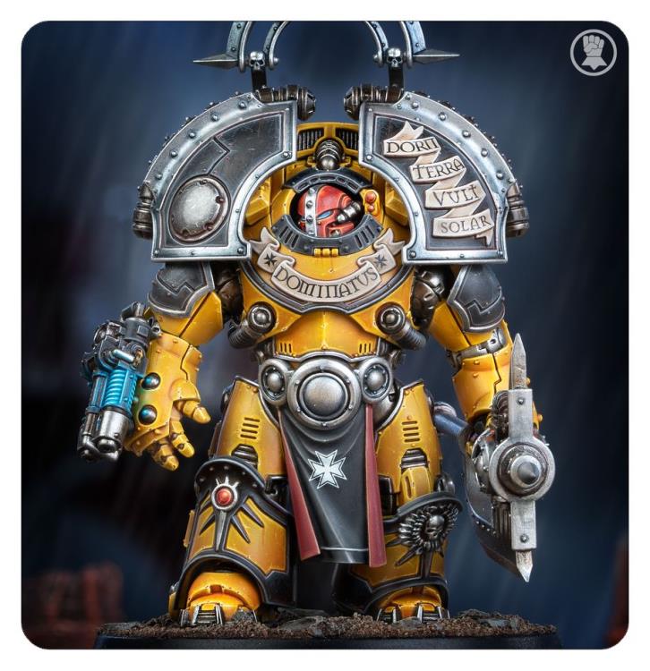 Warhammer: The Horus Heresy Legiones Astartes Saturnine Praetor Citadel Miniature Gallery Image 6