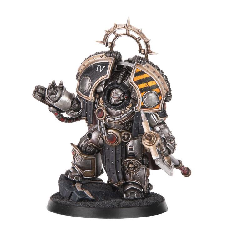 Warhammer: The Horus Heresy Legiones Astartes Saturnine Praetor Citadel Miniature Gallery Image 3