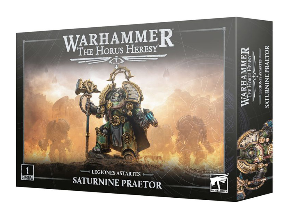 Warhammer: The Horus Heresy Legiones Astartes Saturnine Praetor Citadel Miniature Gallery Image 1