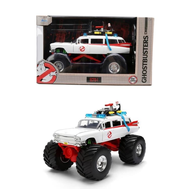 Ghostbusters Hollywood Rides Ecto-1 Monster Truck 1/24 Scale Model Gallery Image 9