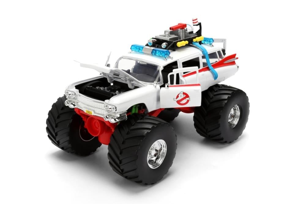 Ghostbusters Hollywood Rides Ecto-1 Monster Truck 1/24 Scale Model