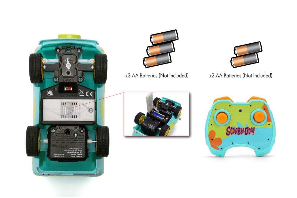 Scooby-Doo Remote Control Mystery Machine 1/24 Scale Gallery Image 7