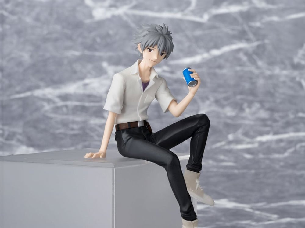 Rebuild of Evangelion Kaworu Nagisa Premium Perching Figure Gallery Image 1