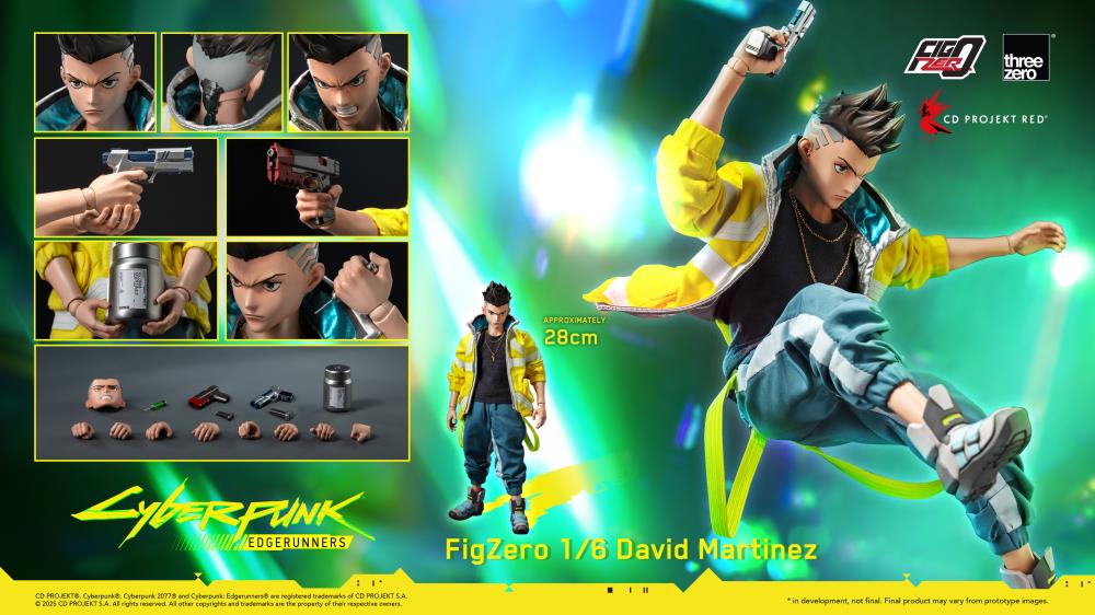 Cyberpunk: Edgerunners FigZero David Martinez 1/6 Scale Figure Gallery Image 16