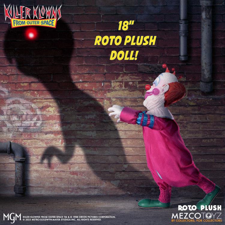 Killer Klowns from Outer Space Mezco Designer Series Slim Roto Plush Doll Gallery Image 4