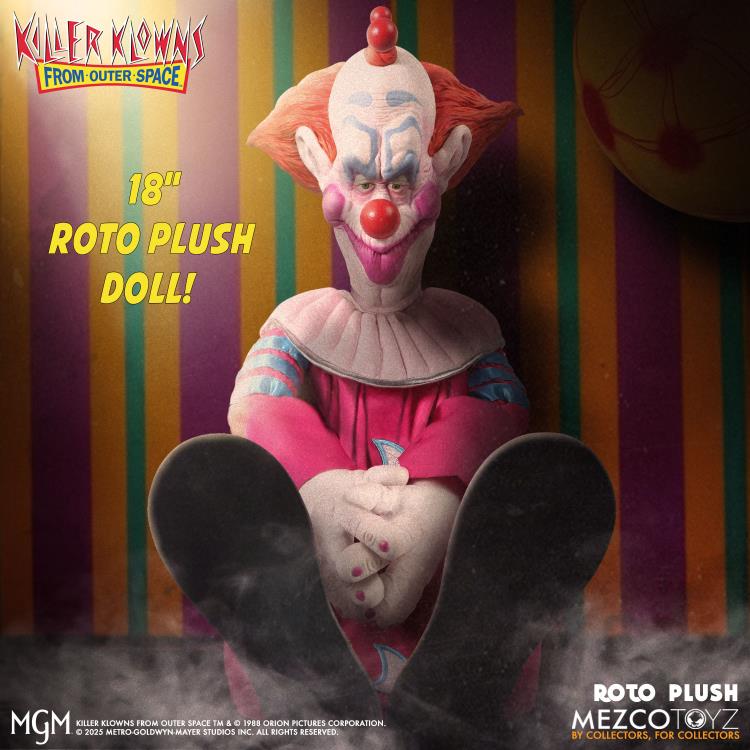Killer Klowns from Outer Space Mezco Designer Series Slim Roto Plush Doll Gallery Image 3