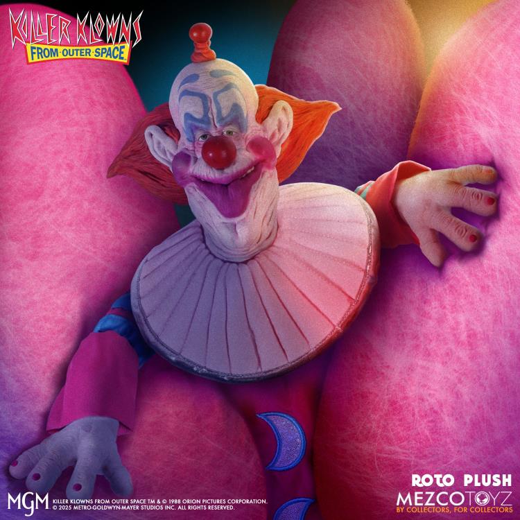 Killer Klowns from Outer Space Mezco Designer Series Slim Roto Plush Doll Gallery Image 6