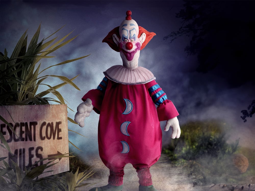 Killer Klowns from Outer Space Mezco Designer Series Slim Roto Plush Doll Gallery Image 1