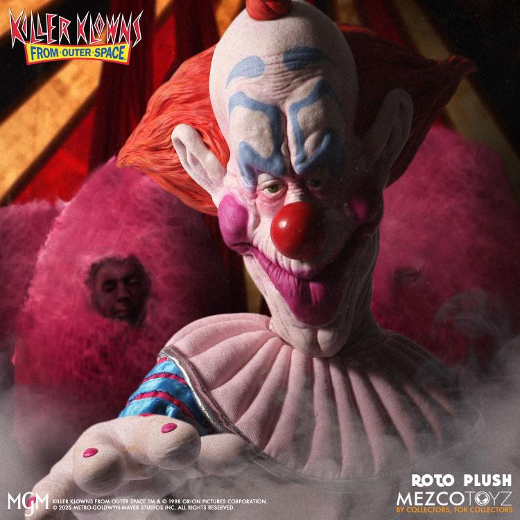 Killer Klowns from Outer Space Mezco Designer Series Slim Roto Plush Doll Gallery Image 5