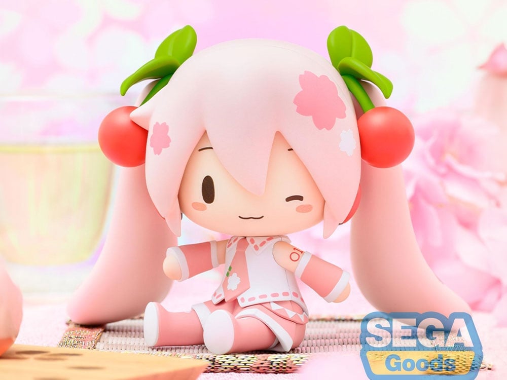 Vocaloid Fuwa Petit Sakura Miku Chibi Figure Gallery Image 1