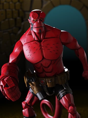 Hellboy Hellboy (Box Full of Evil) 1/12 Scale Action Figure