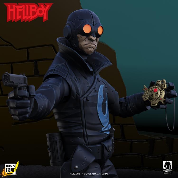 Hellboy Lobster Johnson (The Iron Prometheus) 1/12 Scale Action Figure Gallery Image 6