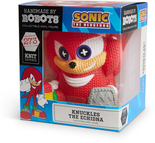 Sonic The Hedgehog Handmade by Robots Knuckles Figure Gallery Image 6