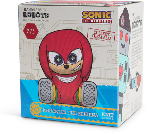 Sonic The Hedgehog Handmade by Robots Knuckles Figure Gallery Image 7