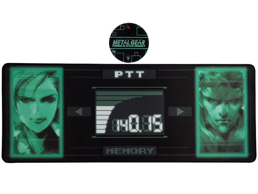 Metal Gear Solid XL Desk Pad and Coaster Set Gallery Image 3