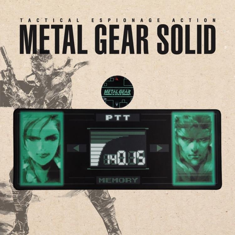 Metal Gear Solid XL Desk Pad and Coaster Set Gallery Image 10