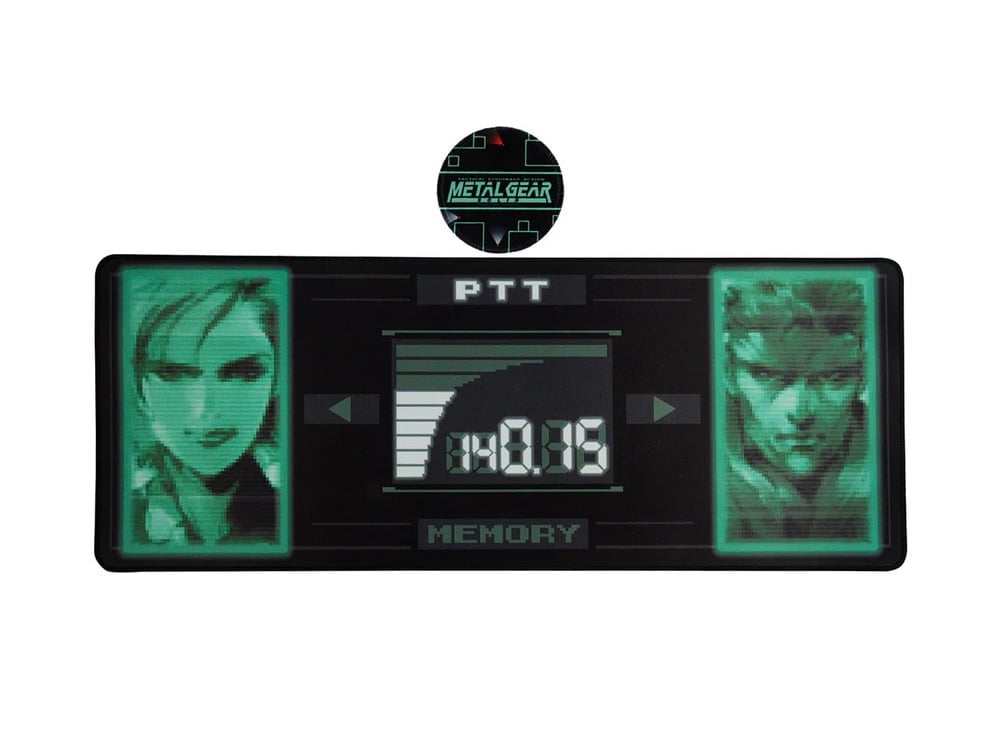 Metal Gear Solid XL Desk Pad and Coaster Set Gallery Image 1