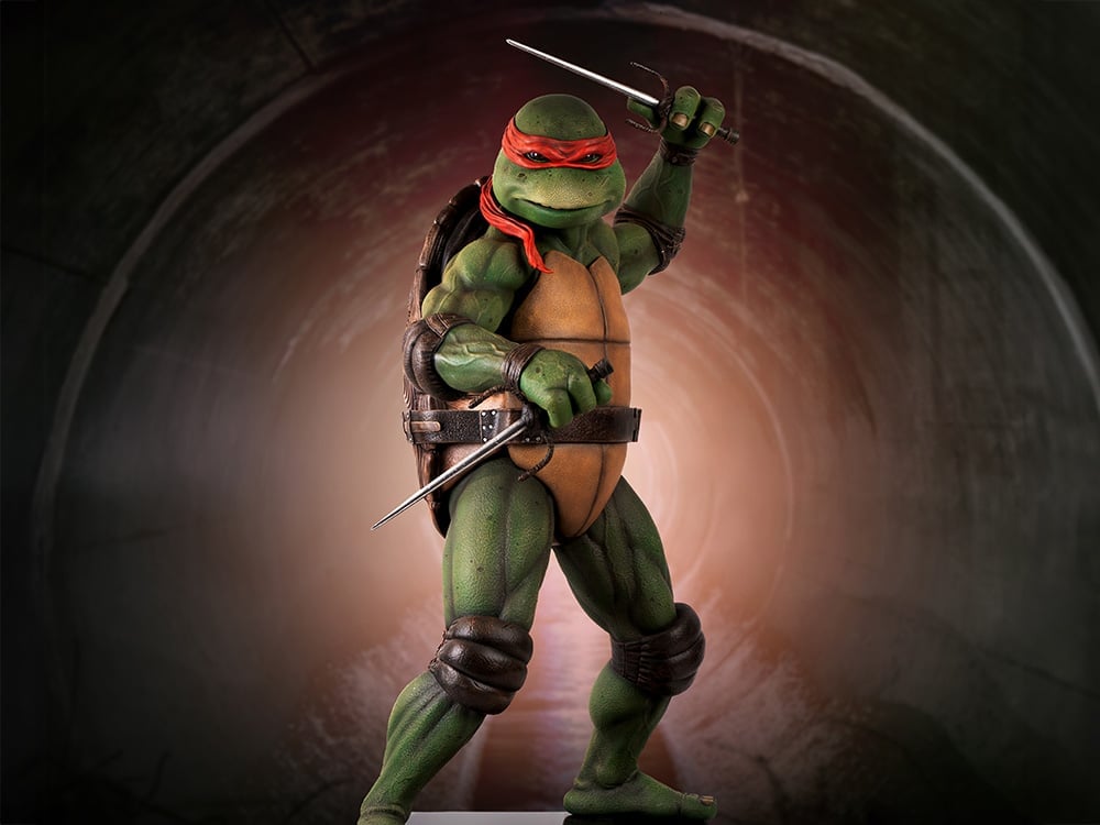 Teenage Mutant Ninja Turtles (1990) Raphael 1/2 Scale Statue Gallery Image 1