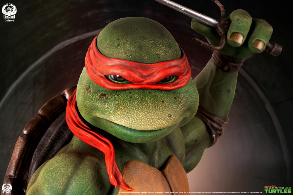 Teenage Mutant Ninja Turtles (1990) Raphael (Deluxe Edition) 1/2 Scale Statue Gallery Image 13