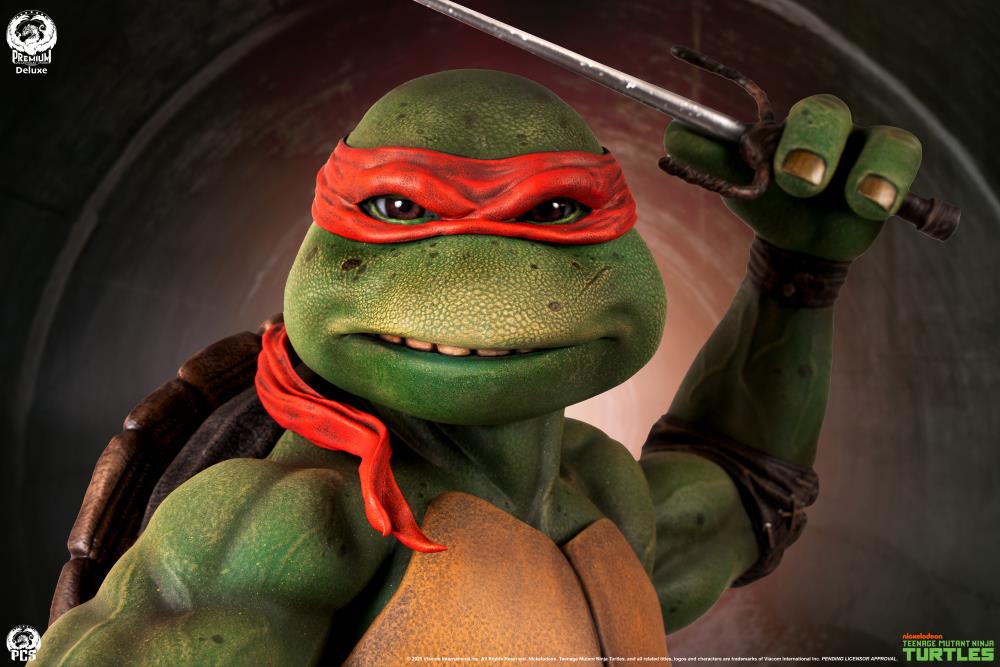 Teenage Mutant Ninja Turtles (1990) Raphael (Deluxe Edition) 1/2 Scale Statue Gallery Image 14
