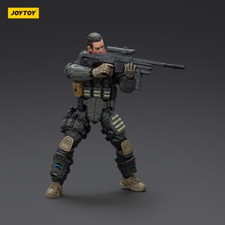 Dark Source Stellar Scar Assault Team Darksilicon 1/18 Scale Action Figure Gallery Image 7