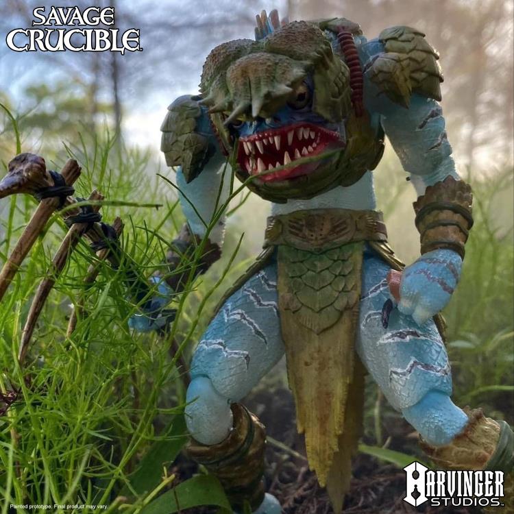 Savage Crucible Fathom Scout Pirahnoid Action Figure Gallery Image 3