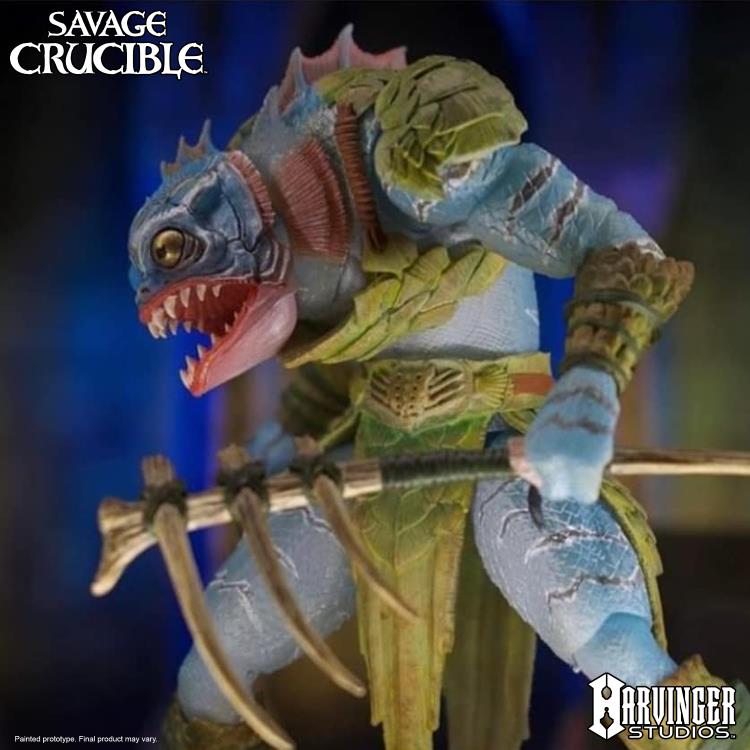 Savage Crucible Fathom Scout Pirahnoid Action Figure Gallery Image 5