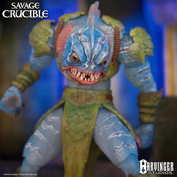 Savage Crucible Fathom Scout Pirahnoid Action Figure Gallery Image 6