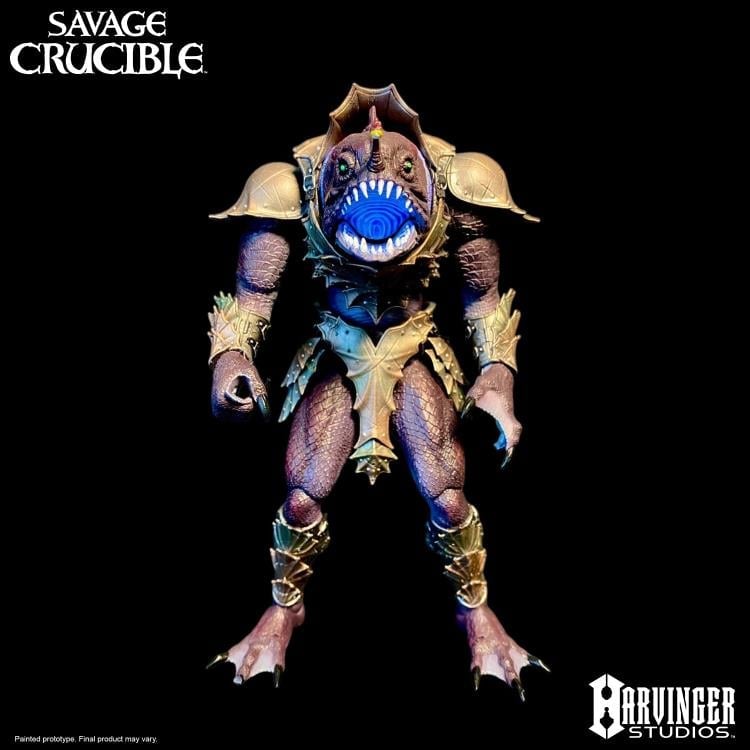 Savage Crucible Abyss Dreadnaught Pirahnoid Action Figure Gallery Image 3