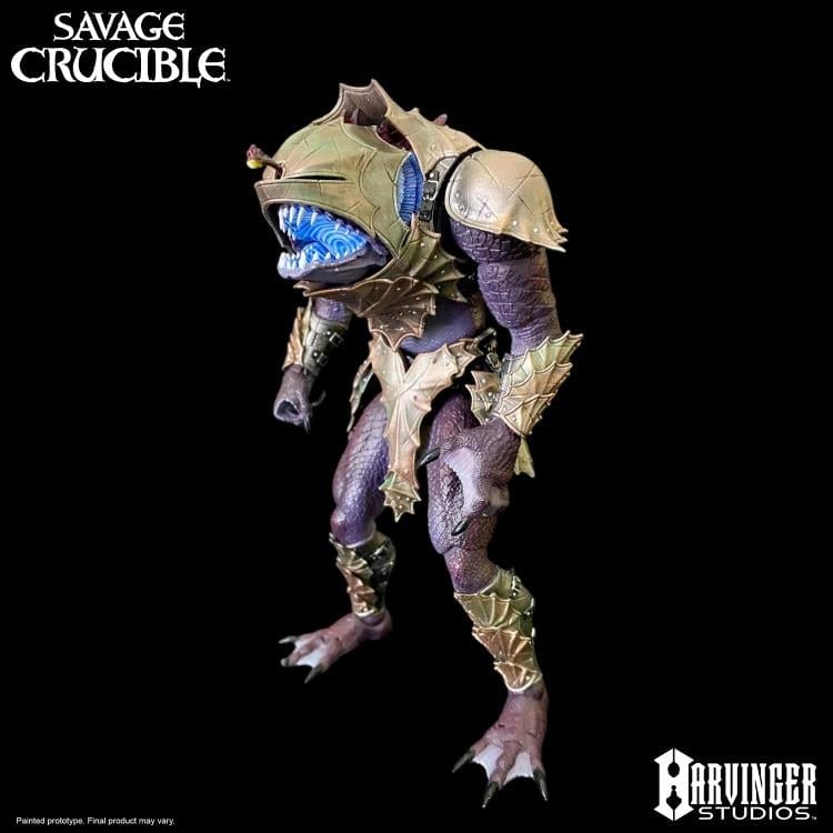 Savage Crucible Abyss Dreadnaught Pirahnoid Action Figure Gallery Image 4