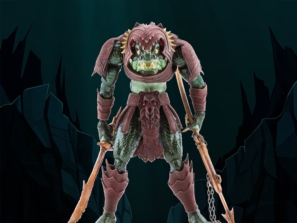 Savage Crucible League Striker Pirahnoid Action Figure Gallery Image 1