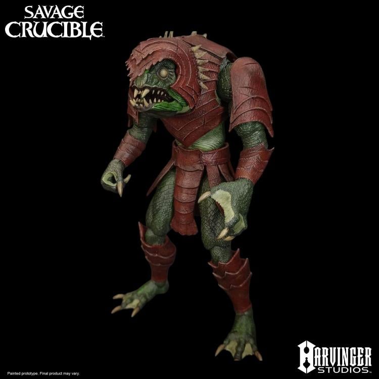 Savage Crucible League Striker Pirahnoid Action Figure Gallery Image 4