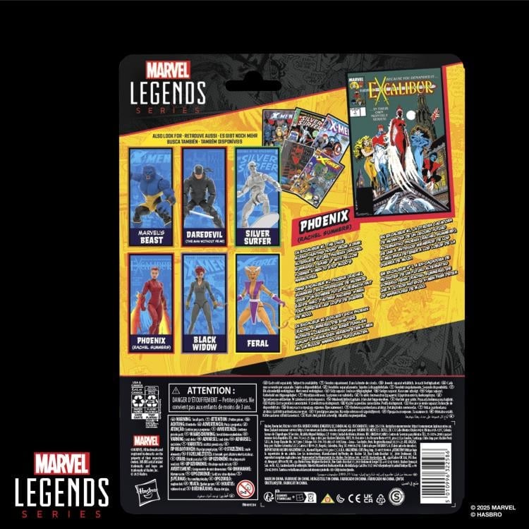 Excalibur #1 Marvel Legends Phoenix (Rachel Summers) Action Figure Gallery Image 12