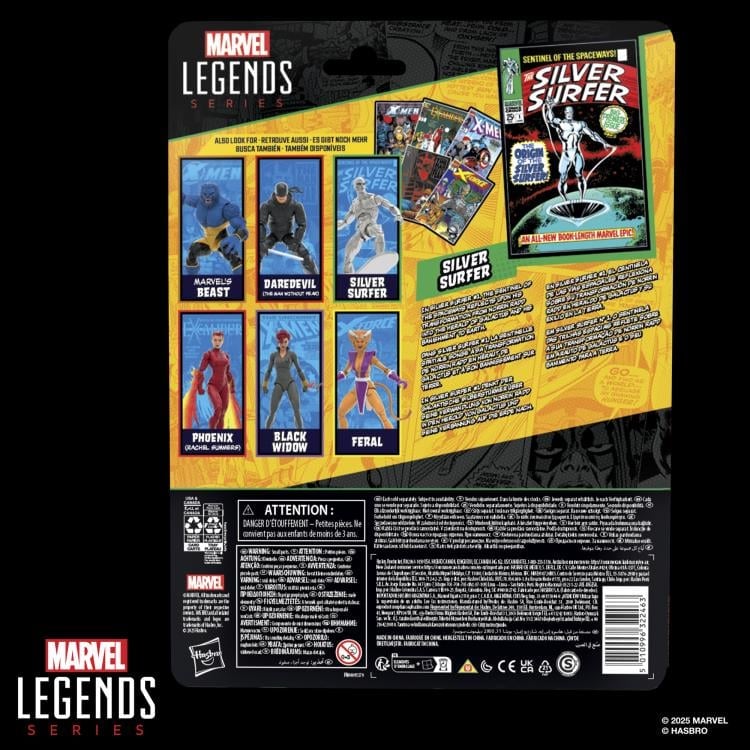 Silver Surfer #1 Marvel Legends Silver Surfer Action Figure Gallery Image 13
