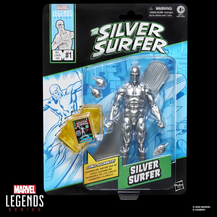 Silver Surfer #1 Marvel Legends Silver Surfer Action Figure Gallery Image 11