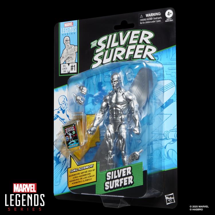 Silver Surfer #1 Marvel Legends Silver Surfer Action Figure Gallery Image 12