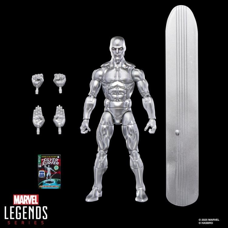 Silver Surfer #1 Marvel Legends Silver Surfer Action Figure Gallery Image 10