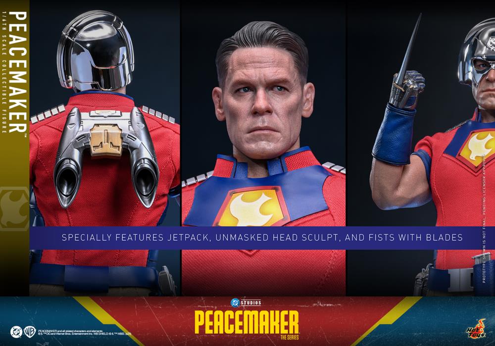 Peacemaker 1/6スケールフィギュア Hot Toys Peacemaker 1/6 Scale Figure Full Reveal! | DCCollectors