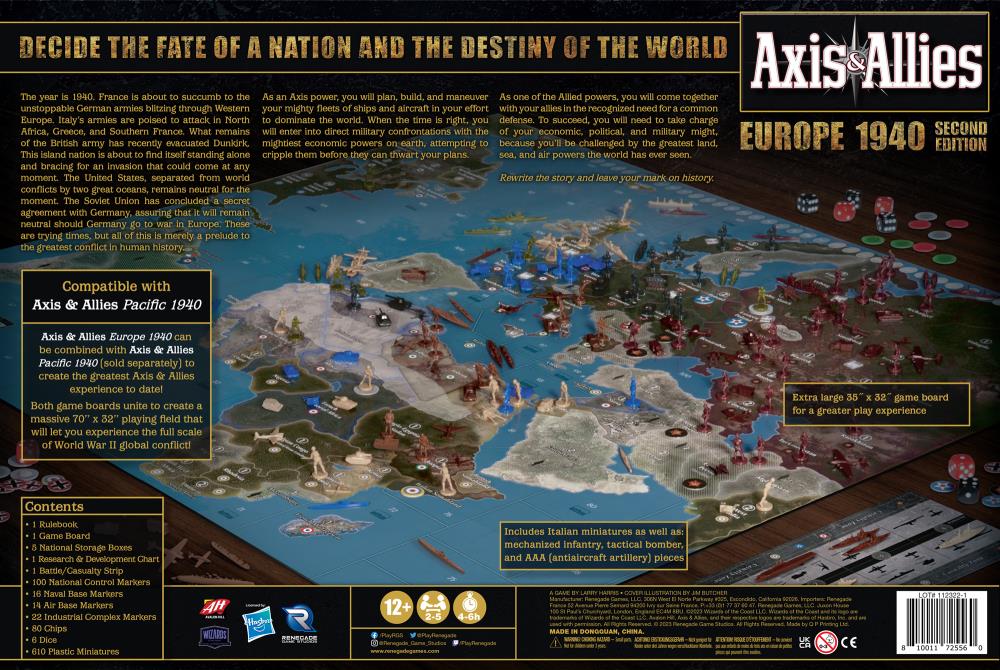 Axis & Allies: 1940 Europe Second Edition Gallery Image 4