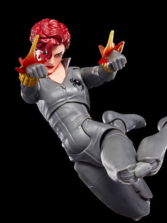 The Uncanny X-Men #268 Marvel Legends Black Widow Action Figure Gallery Image 2