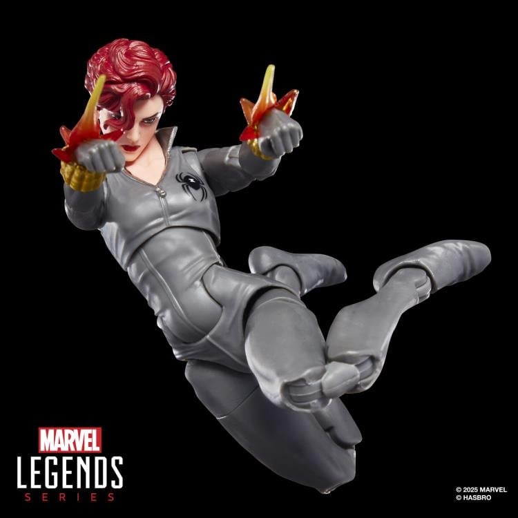 The Uncanny X-Men #268 Marvel Legends Black Widow Action Figure Gallery Image 7