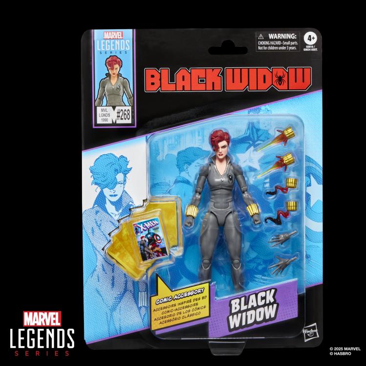 The Uncanny X-Men #268 Marvel Legends Black Widow Action Figure Gallery Image 11