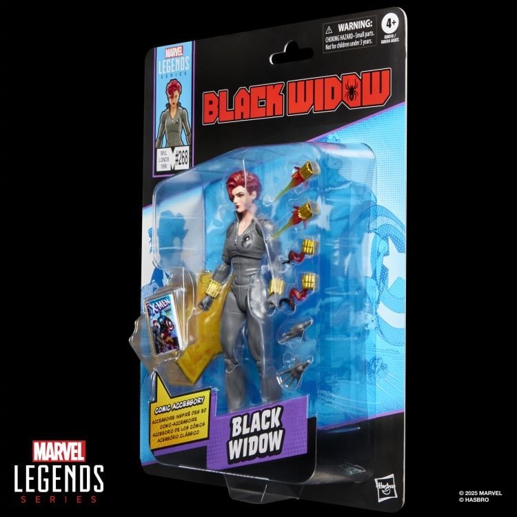 The Uncanny X-Men #268 Marvel Legends Black Widow Action Figure Gallery Image 12