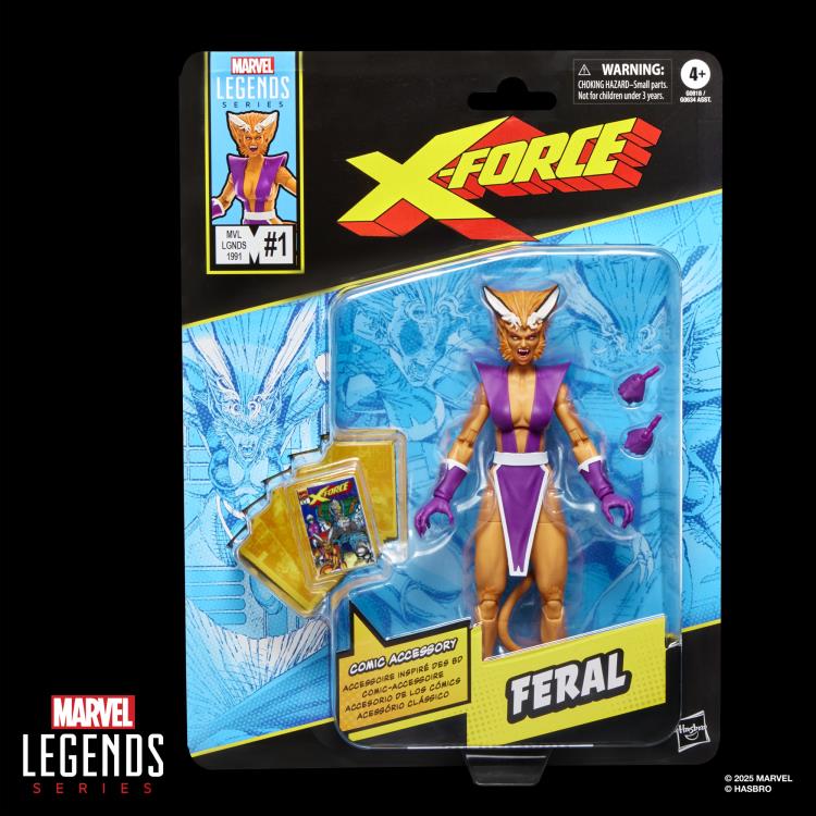 X-Force #1 (1991) Marvel Legends Feral Action Figure Gallery Image 11