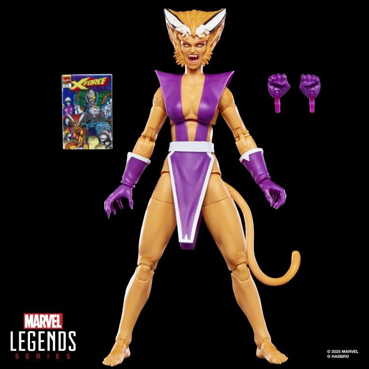 X-Force #1 (1991) Marvel Legends Feral Action Figure Gallery Image 10