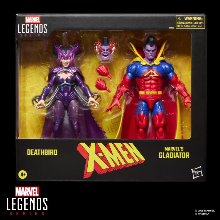 X-Men Marvel Legends Gladiator & Deathbird Action Figure Two-Pack Gallery Image 14